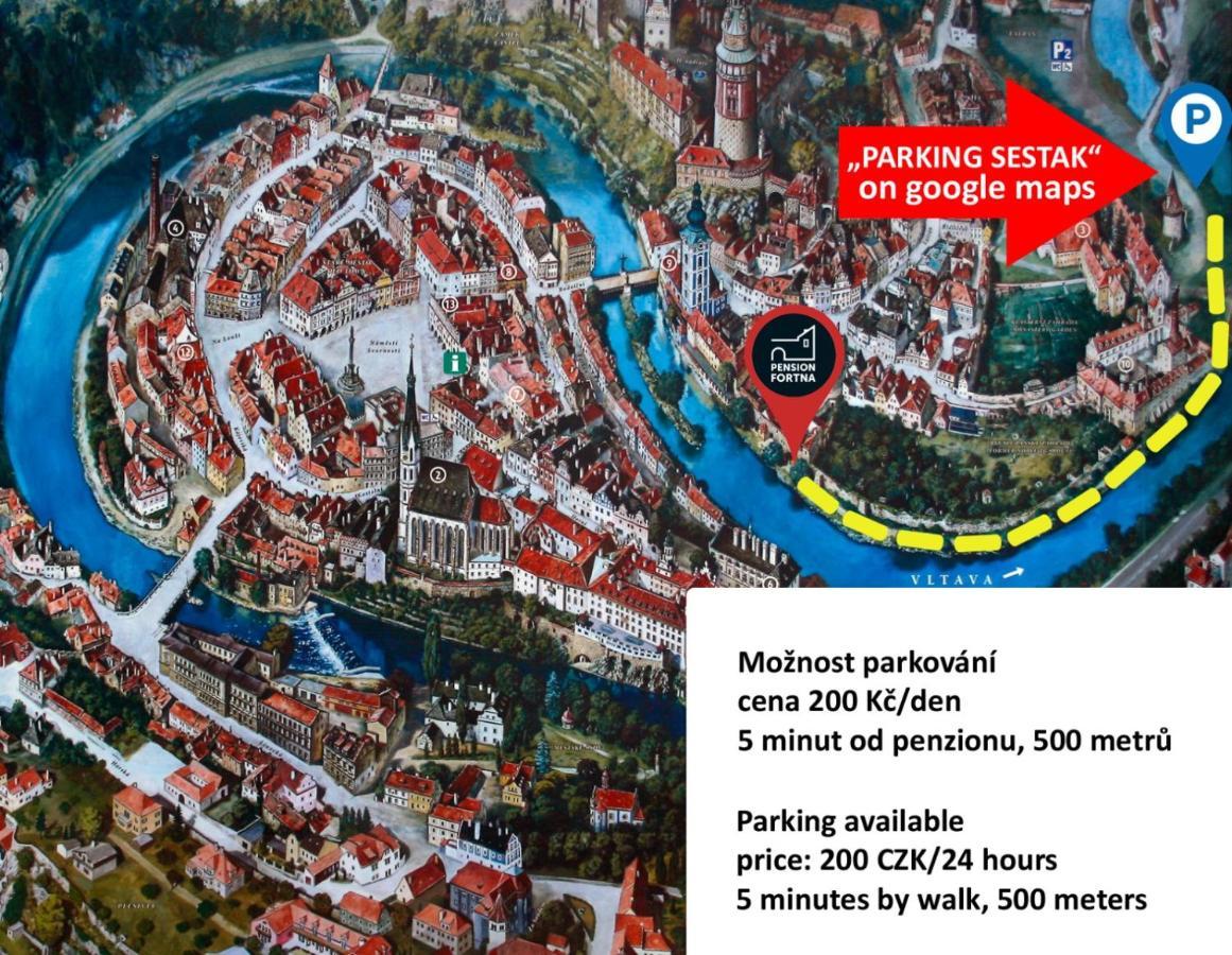 Pension Fortna Cesky Krumlov Luaran gambar